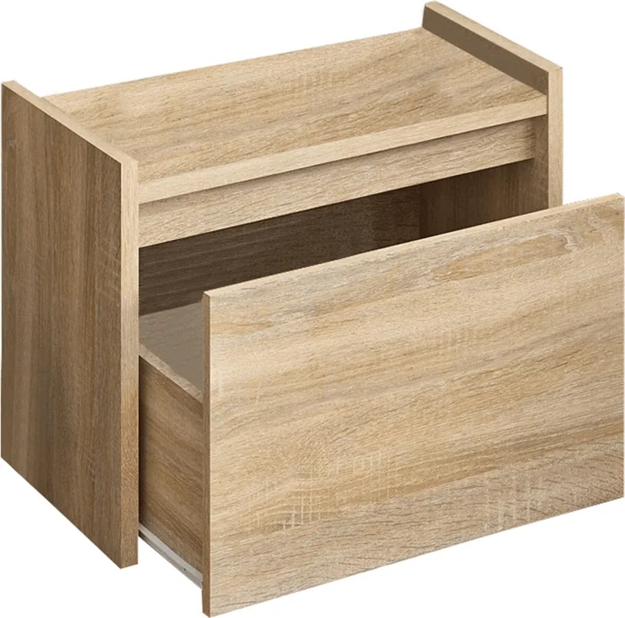 Pad rakodótérrel, tölgy sonoma, BERGI