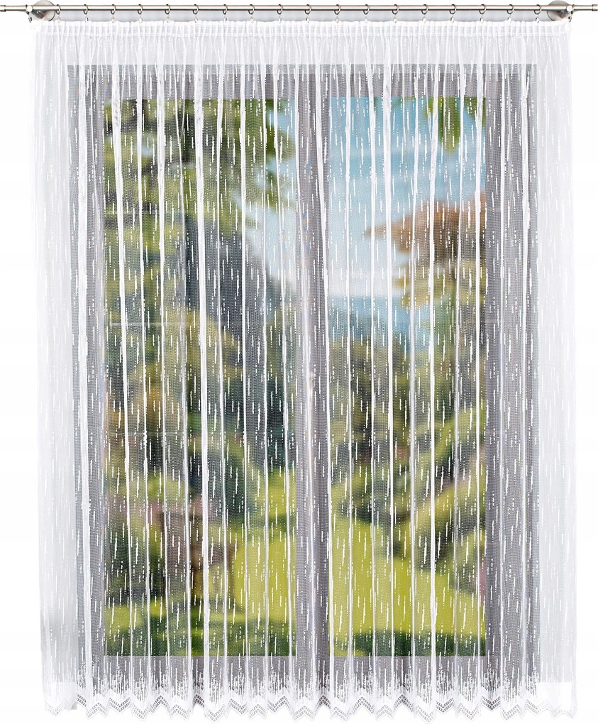 Jacquard függöny Mintás 000146 300x250cm egyenes (kész) szegéllyel