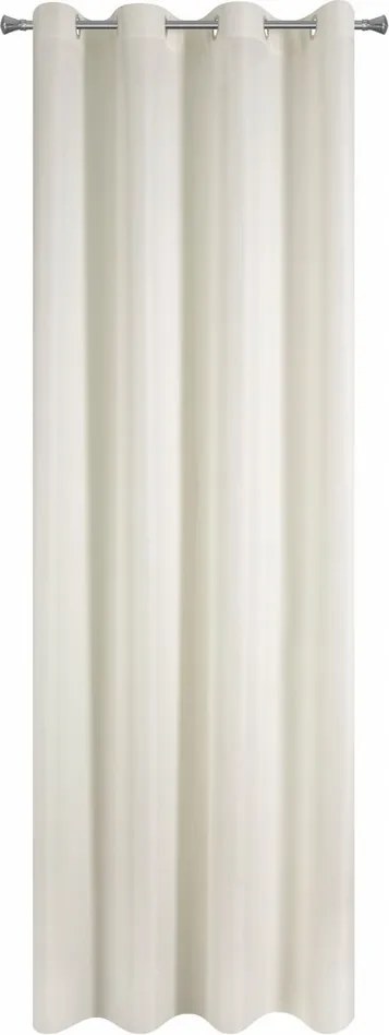 Függöny huzat 140x250 krémszínű