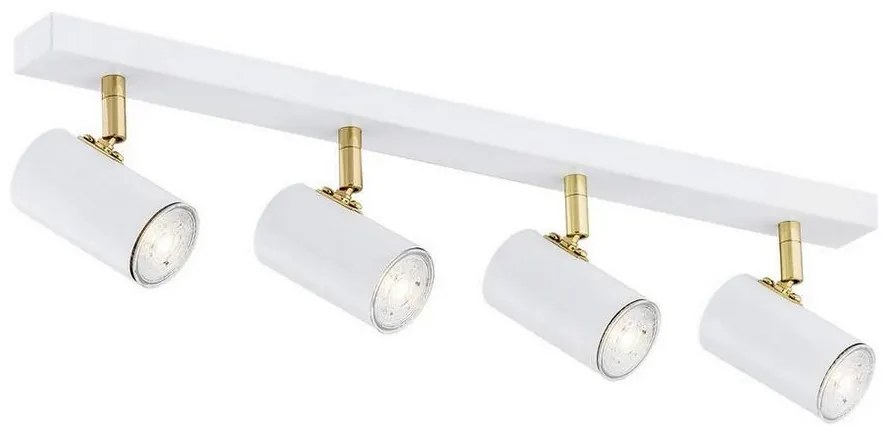 Argon 1689 - Spotlámpa LAGOS 4xGU10/5W/230V fehér/arany