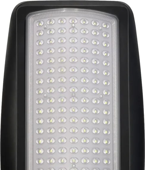 LED dimmelhető napelemes utcai lámpa érzékelővel VENICE 100W/6000 mAh IP65 fekete + távirányító