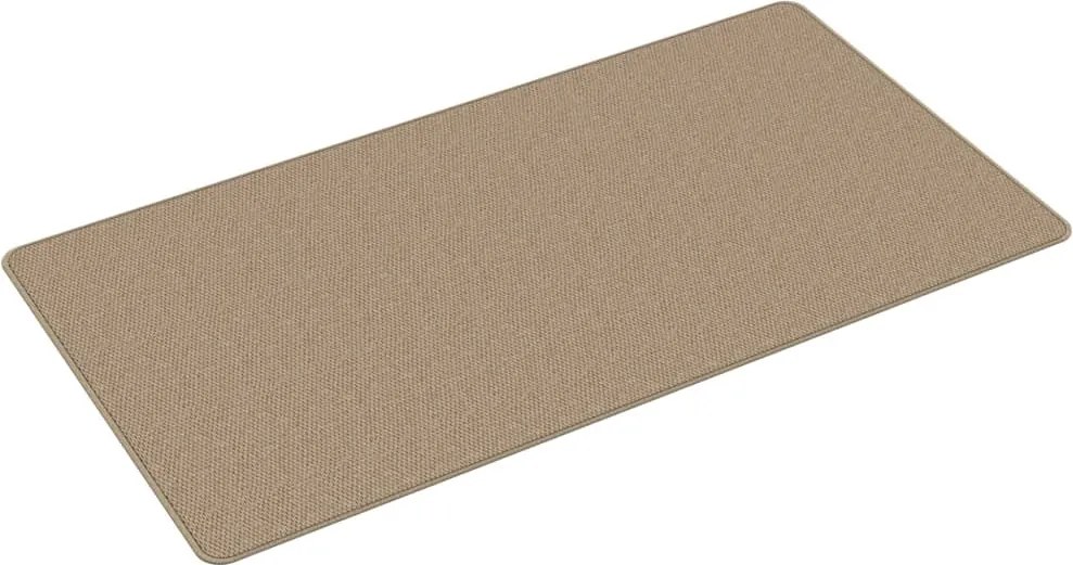 vidaXL homokszínű szizálhatású futószőnyeg 80 x 150 cm