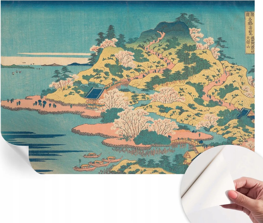 Öntapadós fotótapéta Divatos Japán táj 152x104 cm