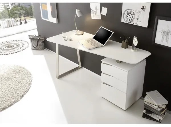 TOMI fehér íróasztal