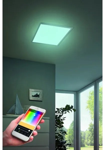 Eglo 99415 - SALOBRENA-C LED RGB 16W mennyezeti lámpa, dimmelhető, távirányítóva
