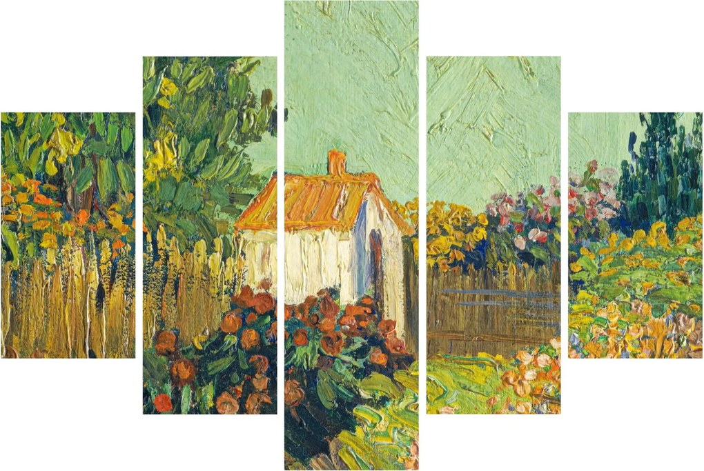 Kép - Imitator of Vincent van Gogh, Landscape, reprodukciók (150x105 cm)