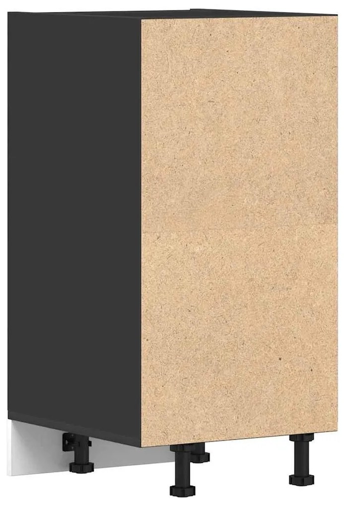 “Riga” fekete forgácslap alsószekrény 40x44,5x81,5 cm