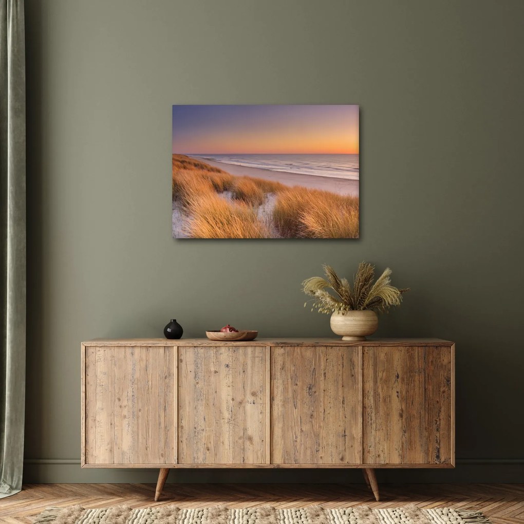 Kép - Strand naplementében (70x50 cm)