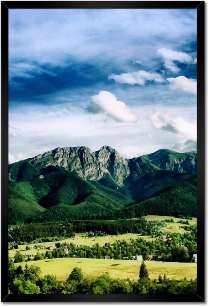 Poszterek keretben 40x60 Tátra Panoráma Tájkép