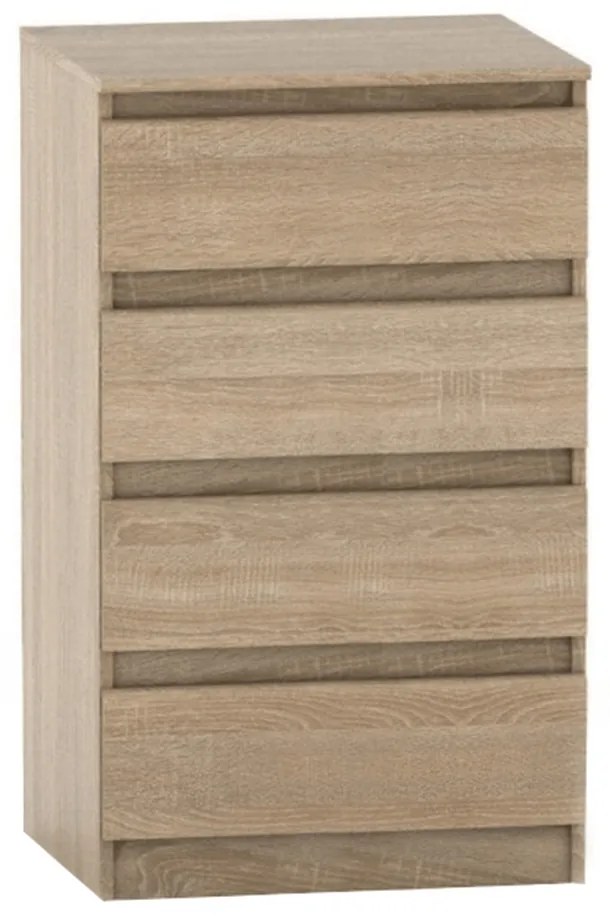 Zondo Komód Hannah New 04 (úzka) (sonoma tölgy). 1021343