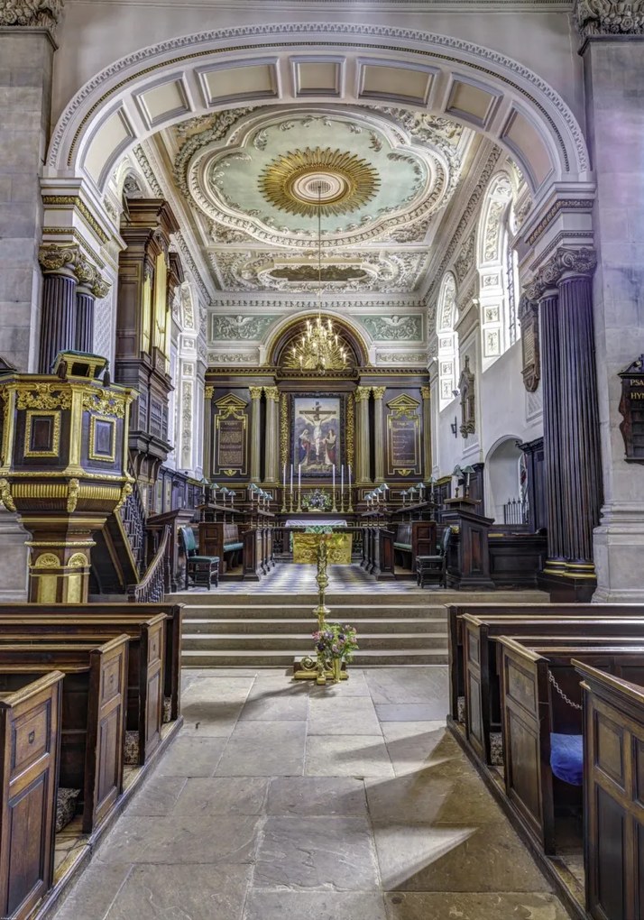 Poszter 70x100cm Mindenszentek templom, Assaf Frank