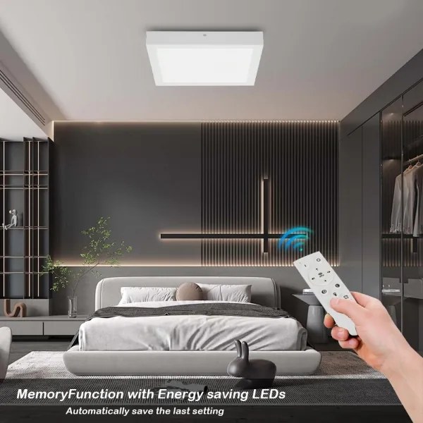 Brilagi-LED Fürdőszoba lámpa dimmelhető FRAME SMART LED/24W/230V IP44 fehér+RF