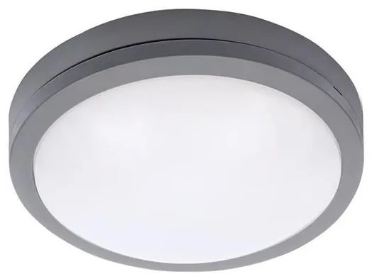 Solight WO781-G - LED Kültéri mennyezeti lámpa SIENA LED/20W/230V IP54 antracit