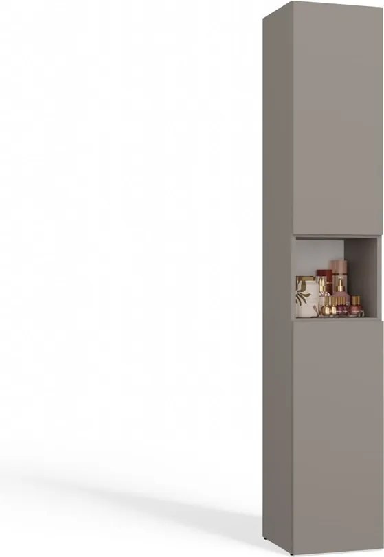 Faenza Nel I fürdőszoba szekrény, 30x31x174 cm, agyag színű