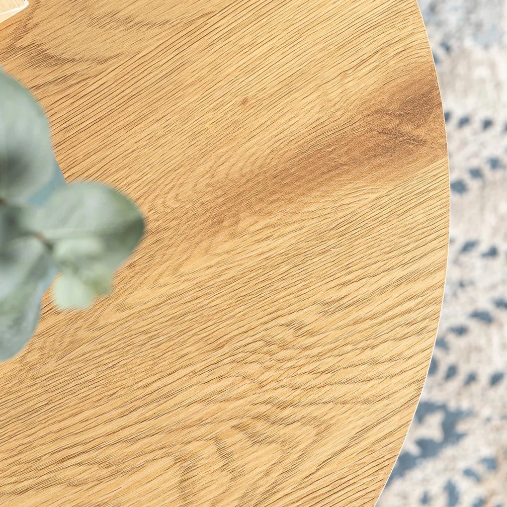 Dohányzóasztal szett arany tölgy színben DELIA