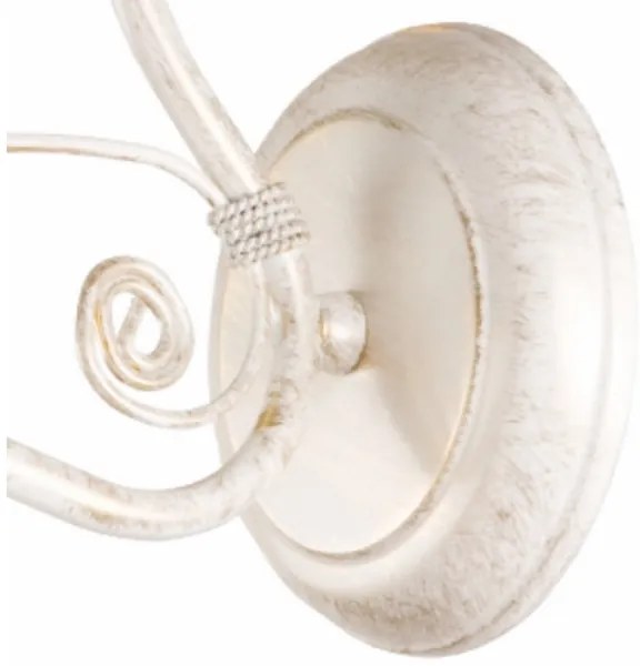 Fali lámpa RETRO II 1xE27/60W/230V fehér patina