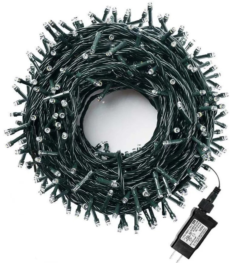 LED fényfüzér választható méretben és színben-120 LED-es-melegfehér