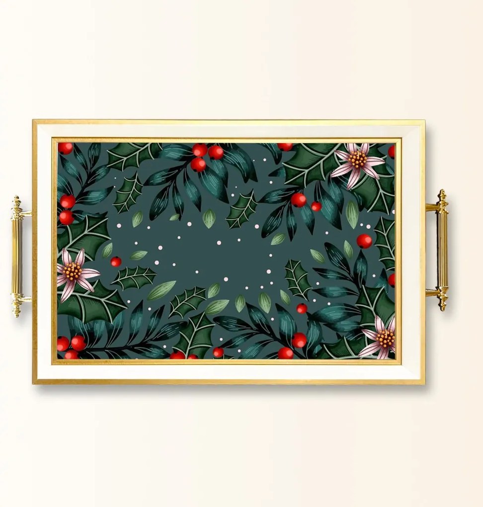 Üveg tálca, 38×24 cm – TPB9799