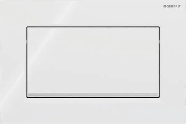 Geberit 115.893.KJ.1-Sigma30 öblítő nyomólap 24,6x16,4 cm fehér/fényes króm
