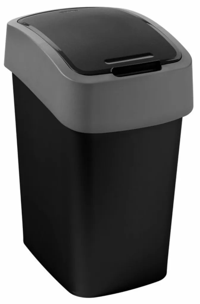 Curver Hulladékgyűjtő FLIP BIN 9L, fekete