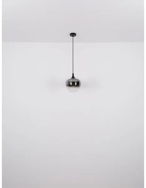 Globo 15548H1 - Csillár zsinóron MAXY 1xE27/60W/230V fekete