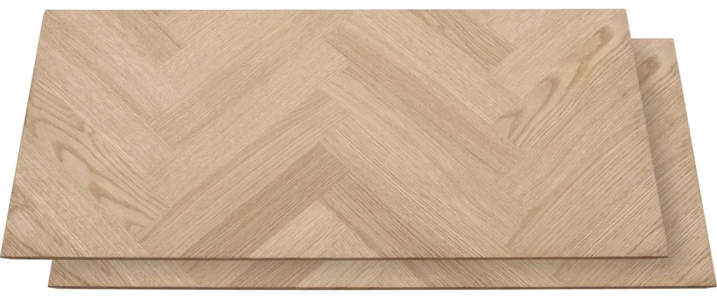 Richmont kiegészítőlap, olajozott tölgy, 2 db