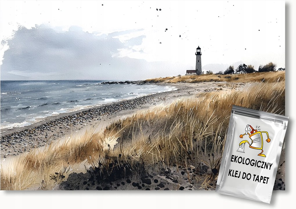 Fotótapéta Flizelina Tájkép Tenger Tengerpart Világítótorony 150x105 ragasztó