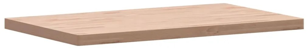 tömör bükkfa téglalap alakú asztallap 100x60x4 cm