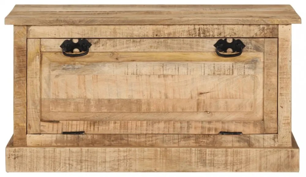 tömör mangófa cipőtároló pad 85 x 40 x 45 cm