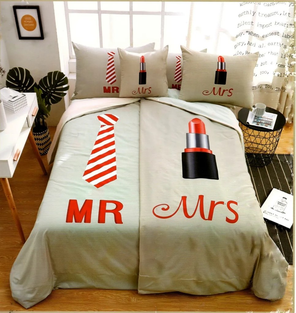 MR-MRS fotó ágynemű 140x200 cm 6 szett csomag Ágynemű mérete: 140x200 cm, A csomag tartalma: 6 Készletcsomagolás