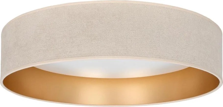 Brilagi-LED Dimmelhető lámpa VEL. SM. ST. 36W/230V 3000-6000K átm. 55 cm krémszínű/arany WT+DO