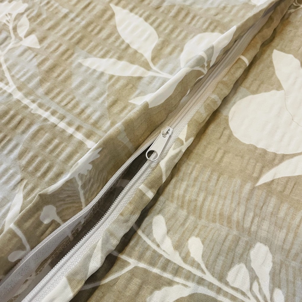 Meadow krepp ágyneműhuzat TiaHome - 1x Párna 90x70cm, 1x Paplan 140x200cm