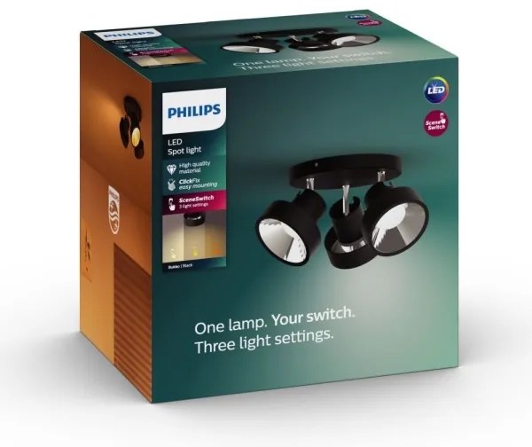 Philips 50603/30/P0 - LED Dimmelhető spotlámpa BUKKO 3xLED/4,3W/230V