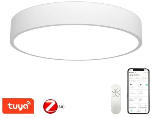 Immax NEO 07207L-LED Dimmelhető mennyezeti lámpa RONDATE 65W/230V Tuya fehér + távirányító