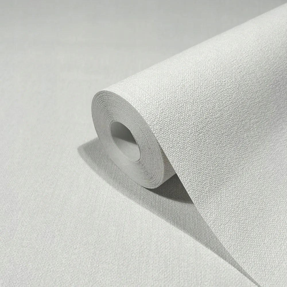Szürke Minta Nélküli Tapéta Világosszürke Vinil Flizelin Tapéta