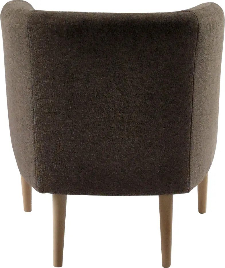 Fotel, barna/bükk, ALIEN