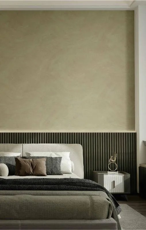 Parato Cristiana Masi Sintesi Lithos taupe betonhatású vlies tapéta – 27555
