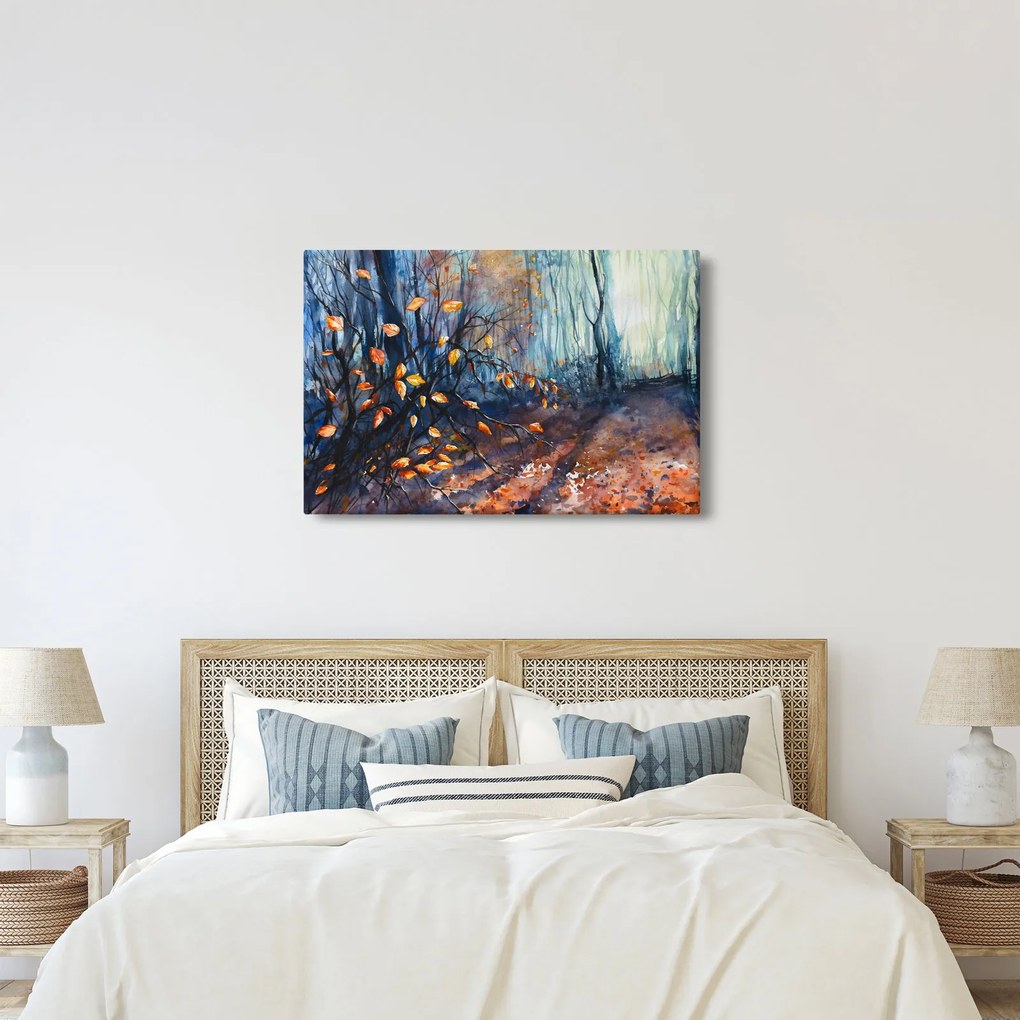 Kép - Az őszi nap sugarai (90x60 cm)