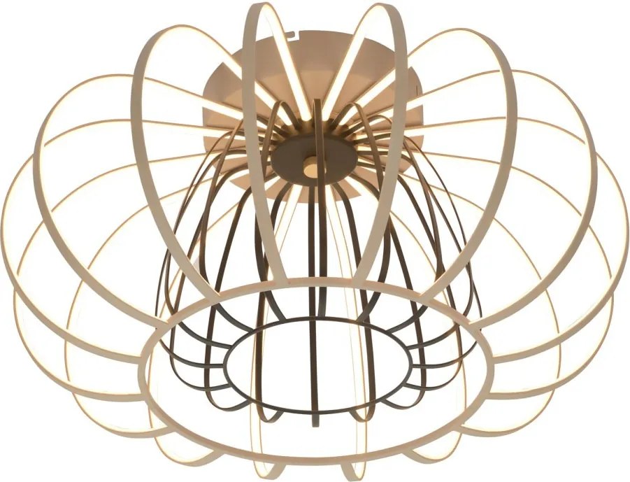 AVIANO LIGHTING 9033-113 SALO Japandi Mennyezeti Lámpa Fekete, Homokkő LED IP20