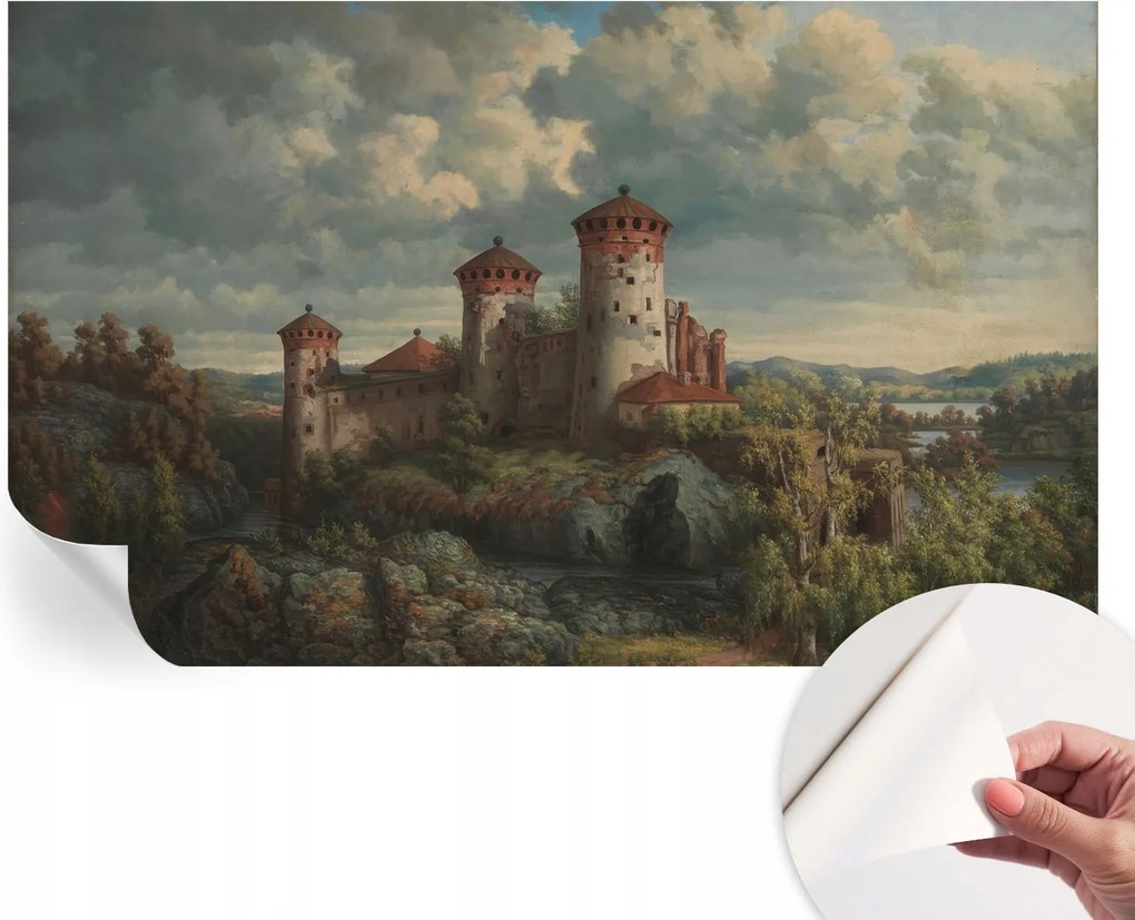 Öntapadós fotótapéta Falra 3D Loft Romantikus táj 416x254 cm