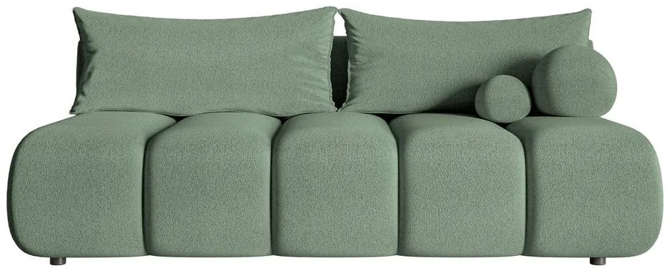 Háromszemélyes kanapé Didier mini (tengerzöld + fekete). 1100576