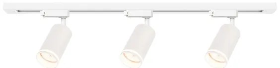 PIPE sínrendszerhez készült spotlámpa 3xGU10/10W/230V fehér
