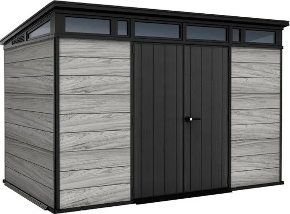 Kerti ház Keter PENT Signature 11x7 Storm Grey, padlóval