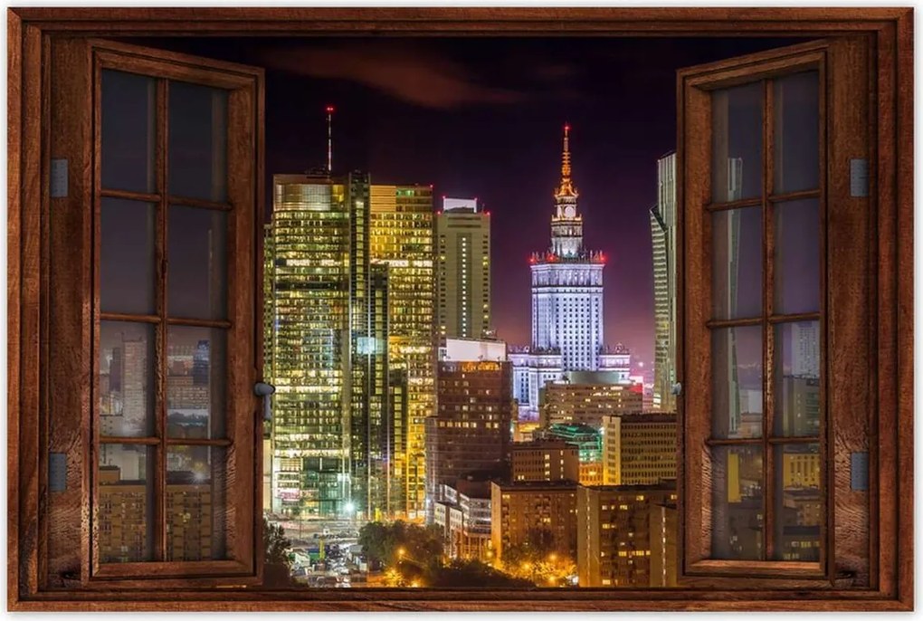 Poszterek 60x40 Város éjszaka