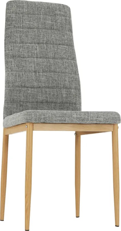 Szék, világosszürke anyag/bükk, COLETA NOVA