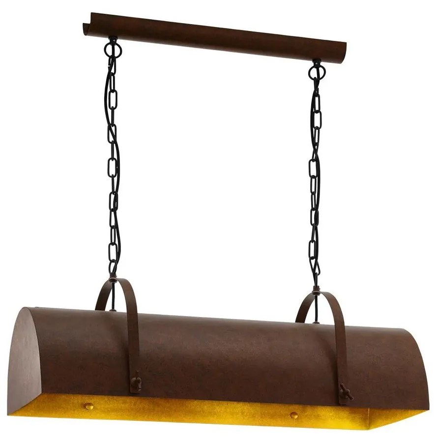 Eglo 49702 - Csillár láncon DEERHURST 3xE27/60W/230V