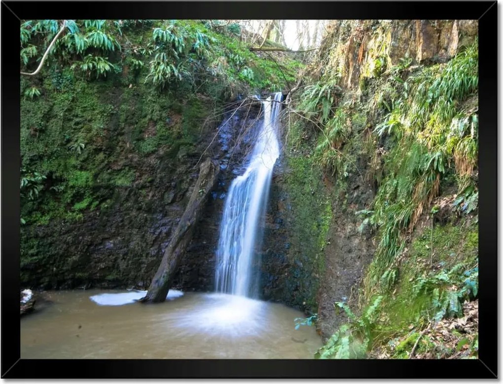 Poszterek keretben 40x30 Szép zuhatag Vízesés