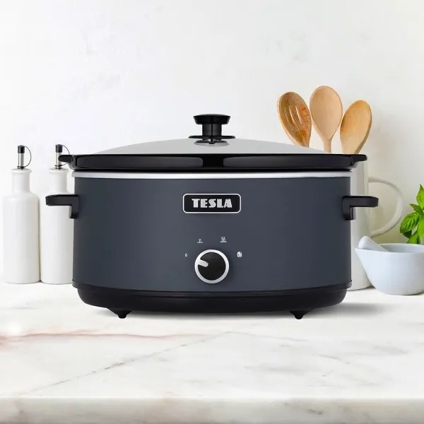 TESLA Electronics SlowCook - Lassúfőző edény 6,5 l 270W/230V