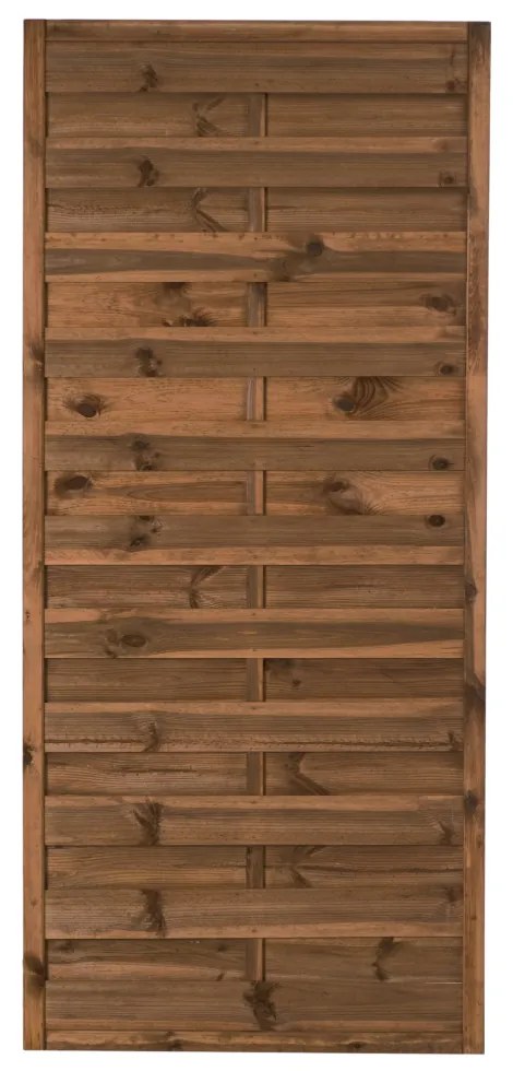 FOREST STYLE KERÍTÉS LAMELLA ELEM SAVANNE BARNA 90X200 CM