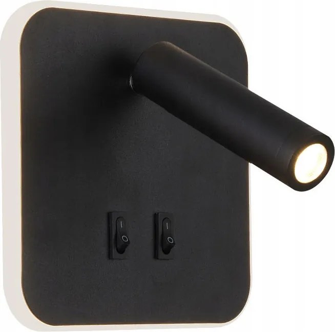 Fali Lámpa Fekete Modern Led